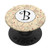 Feather Arrows - Letter B Monogram Initial Alphabet PopSockets Grip and Stand for Phones and Tablets