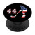 Ice hockey player American USA flag number 44 phone stand PopSockets Grip and Stand for Phones and Tablets