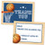 Basketball Fill in The Blank Thank You Cards for Kids 20 Count with Envelopes - Boys Sports Thank You Notes