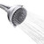 Cobbe Shower Head High Pressure 3_5 inch 5 Functions Rain Shower Head Adjustable Bathroom Fixed Showerhead - Ultimate Shower Experience Even at Low Pressure and Water Flow