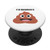 Im Number 2 Funny Poop Emoji PopSocket PopSockets PopGrip Swappable Grip for Phones   Tablets