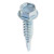 10 x 1 Hex Washer Head Self-Drill Screws 100