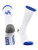 TCK Kentucky Wildcats Socks Basic Crew WhiteBlueGray Large