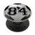 Personalized Soccer Ball Jersey Number 84 eighty four PopSockets Grip and Stand for Phones and Tablets