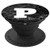 Letter P Phone Socket Monogram P Initial Black Marble PopSockets Grip and Stand for Phones and Tablets