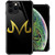 iPhone 11 Case Gold Hoop iPhone 11 Cases Tempered Glass BackSoft Silicone TPU Shock Protective Case for Apple iPhone 11