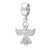Angel Dangle Charm 925 Sterling Silver Girl Beads fit for DIY Charms Bracelets