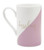 Mikasa Bone China Coffee Mug, 16-Ounce, Dazzling White/Gold/Pink
