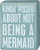 Primitives by Kathy Kinda Pissed Box Sign, 4" x 5", Not a Mermaid
