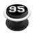 Hockey Player Jersey Number 95 PopSockets Grip and Stand for Phones and Tablets