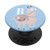 Cute Llama Sloth Gifts Lover Flowers Blue Girls Letter B PopSockets Grip and Stand for Phones and Tablets
