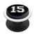 Hockey Player Jersey Number 15 PopSockets Grip and Stand for Phones and Tablets