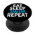 Eat Sleep Swim REPEAT Swimmer PopSockets Grip and Stand for Phones and Tablets