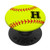 Softball Initial H Name Player Monogram Catcher   Pitcher PopSockets Grip and Stand for Phones and Tablets