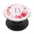 Rose Blush Pink Girly Flower Letter B Name Monogram Initial PopSockets Grip and Stand for Phones and Tablets