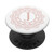Blush Pink Mandala Flower Black Monogram Letter J Initial PopSockets Grip and Stand for Phones and Tablets