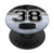 Ice Hockey Custom Jersey Number 38 thirty eight Puck on Rink PopSockets Grip and Stand for Phones and Tablets