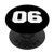 Number 06 Sports Jersey Player 06 6 Fan FRONT Print Varsity PopSockets Grip and Stand for Phones and Tablets