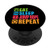 Eat Sleep Jump Rope Repeat PopSockets Grip and Stand for Phones and Tablets