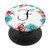 Rose Flowers Monogram Floral Initial Letter F On White PopSockets PopGrip Swappable Grip for Phones   Tablets