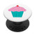 Cute Pink Sprinkle Cupcake PopSockets Grip and Stand for Phones and Tablets