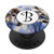 Wolf Pop Socket Black Letter B - Phone Stand Popsocket PopSockets Grip and Stand for Phones and Tablets