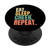 Eat Sleep Cheer Repeat PopSockets Grip and Stand for Phones and Tablets