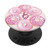 Pink Sprinkle Donuts Monogram Name Initial Letter B PopSockets PopGrip Swappable Grip for Phones   Tablets