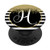 Monogram H Chic Black and White Stripes Patterned PopSockets PopGrip Swappable Grip for Phones   Tablets