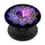 Blue Purple Space Galaxy Monogram Letter J Initial Mandala PopSockets Grip and Stand for Phones and Tablets