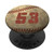 Personalized Baseball Uniform Number 53 Gift PopSockets PopGrip Swappable Grip for Phones   Tablets