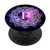 Blue Purple Space Galaxy Monogram Letter P Initial Mandala PopSockets Grip and Stand for Phones and Tablets