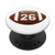 Football Player Jersey Number 26 PopSockets Grip and Stand for Phones and Tablets
