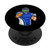 Team Blue Football Player Sport Gear Football PopSockets Grip and Stand for Phones and Tablets