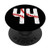 Baseball Player Jersey Number 44 44 Proud Baseball MOM DAD PopSockets Grip and Stand for Phones and Tablets
