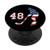 Ice hockey player American USA flag number 48 phone stand PopSockets Grip and Stand for Phones and Tablets