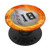 Baseball Number 18 Lucky Number Fire Flame - Baseball PopSockets Grip and Stand for Phones and Tablets