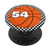 Basketball Jersey Number Fifty Four 54 Team Gift Custom PopSockets Grip and Stand for Phones and Tablets