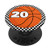 Basketball Jersey Number Twenty 20 Team Gift Custom PopSockets Grip and Stand for Phones and Tablets