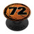 Basketball Custom Jersey Number 72 seventy two player PopSockets Grip and Stand for Phones and Tablets