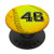 Softball Number 46 Player Number - Softball PopSockets PopGrip Swappable Grip for Phones   Tablets