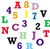 FMM Upper Case Block Alphabet & Number Tappit Cutters Set