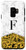 Galaxy S9 Initial Letter F Monogram Citrus Color Block Classy Floral Case