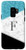 Galaxy S9 Classy Initial Letter F Monogram Gift Color Block Teal Black Case