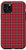 iPhone 11 Pro Classic Red   Black Plaid Buffalo Gingham Checked Pattern Case
