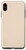 iPhone XS Max Neutral Champagne White Solid Color Plain Background Case