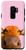 Galaxy S9 Orange Cow Face Big Head Funny Cattle Cow Lover Gift Case