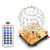 Etoput LED Cubic Crystal Ball DIY Soldering Practice Project Kit Electronics Learning Kit for Beginners