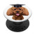 Playful Toy Poodle Dog wearing University Bachelor Cap PopSockets Grip and Stand for Phones and Tablets