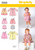 Simplicity Sewing Pattern 2668 Babies Dresses A XXS-XS-S-M-L